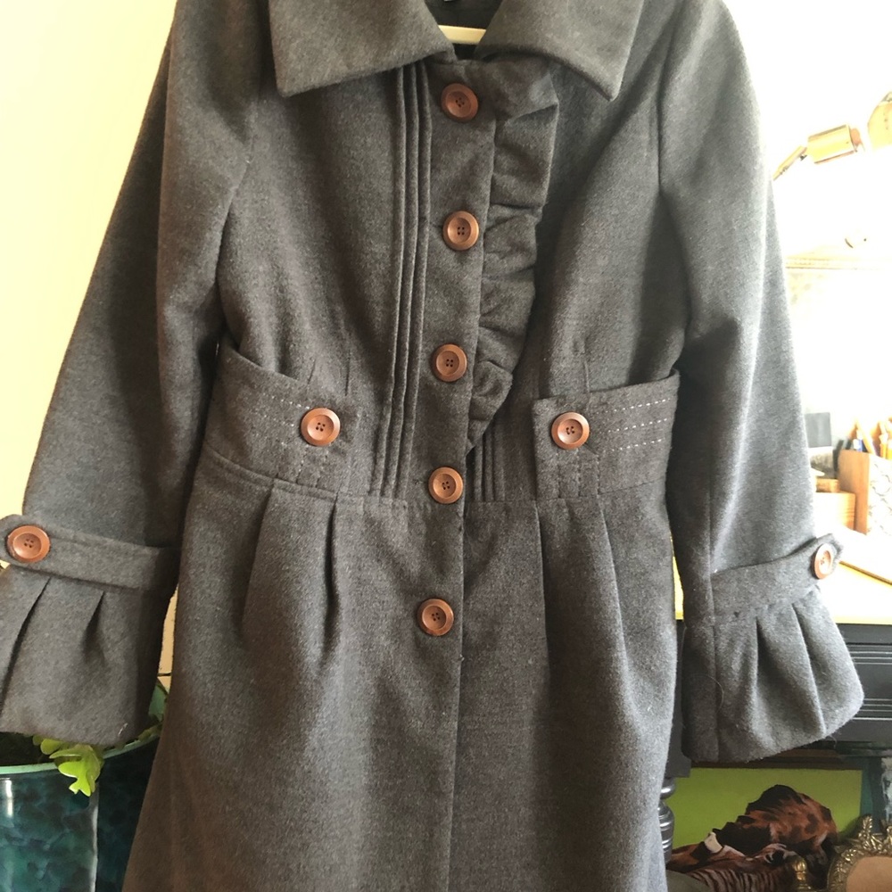 Pink Martini Wool Coat